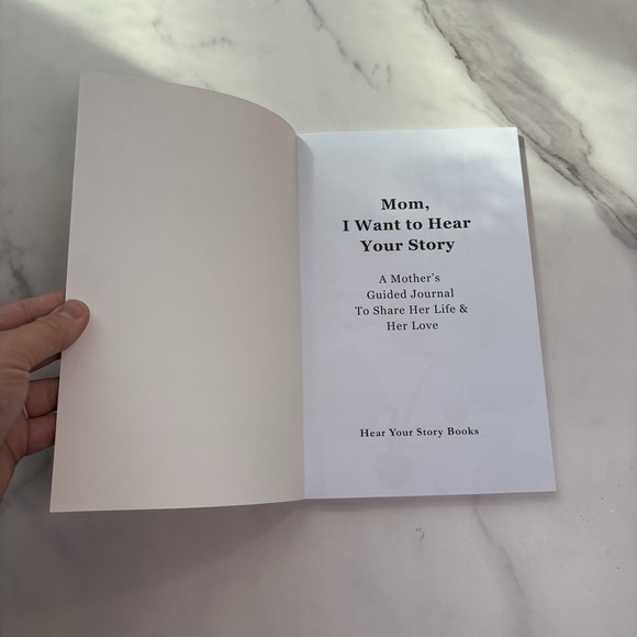 Mom, I Want to Hear Your Story: A Mother's Guided Journal To Share Her Life & He - Picture 8 of 8